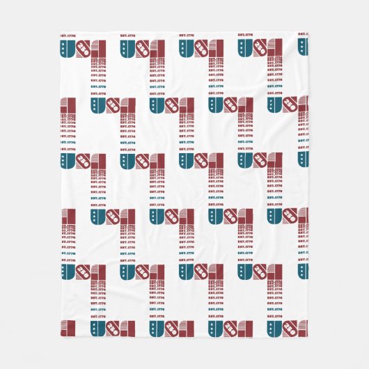 USA ★ 250 フリースブランケット (正面)