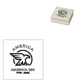 USA 250 | モダンな七月四日 ラバースタンプ (押印)
