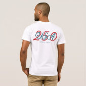 USA 250 ★ 創立1776年 Tシャツ (裏面フル)