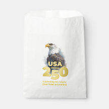 USA 250: 水彩鷲とゴールド