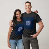 USA 250 - 1776年から2026年 ピクセルアート Tシャツ (ユニセックス)