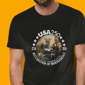 USA 250 - 1776-2026 - Declaration of Independence Tシャツ