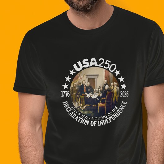 USA 250 - 1776-2026 - Declaration of Independence Tシャツ
