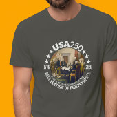 USA 250 - 1776-2026 - Declaration of Independence Tシャツ