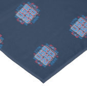 USA 250 – 1776 to 2026 Pixel Art テーブルクロス (アングル)