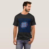 USA 250 – 1776 to 2026 Pixel Art Tシャツ (正面フル)
