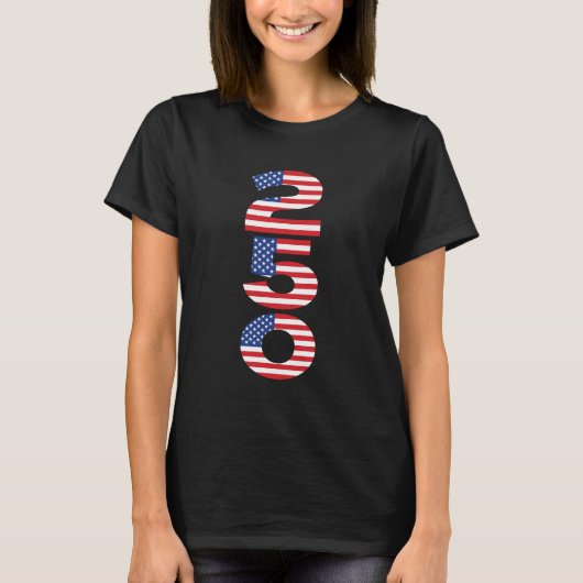 USA 250 AMERICA 4th of July Independence Tee Tシャツ (正面)