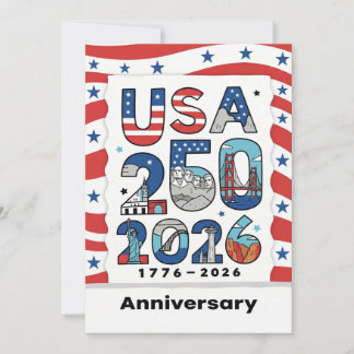 USA 250 Anniversary Patriotic American History シーズンカード