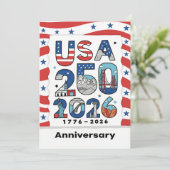 USA 250 Anniversary Patriotic American History シーズンカード (スタンド正面)