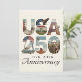 USA 250 Anniversary Patriotic American History シーズンカード (スタンド正面)
