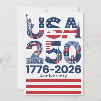 USA 250 Anniversary Patriotic American History シーズンカード