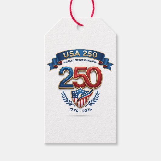 USA 250 celebration ギフトタグ (正面)