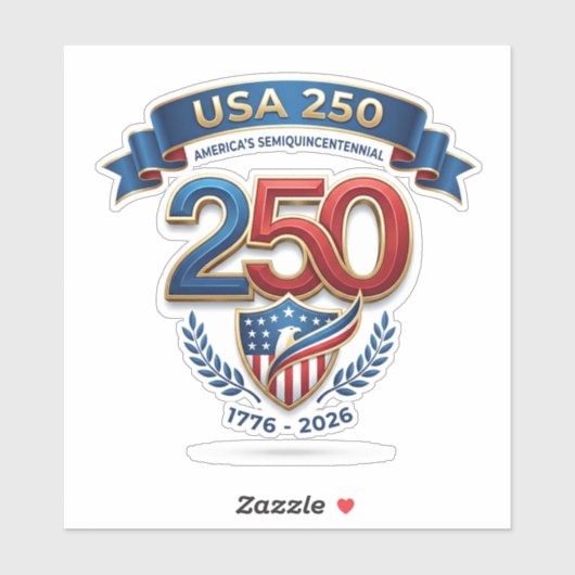 USA 250 celebration シール (シート)