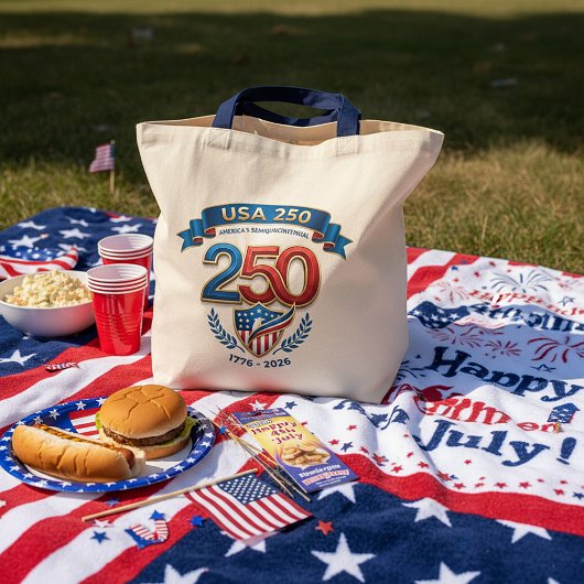 USA 250 celebration トートバッグ