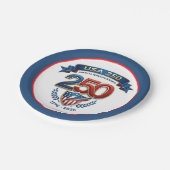 USA 250 celebration ペーパープレート (アングル)