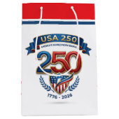 USA 250 celebration ミディアムペーパーバッグ (正面)