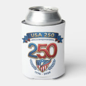 USA 250 celebration 缶クーラー (缶正面)