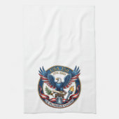 USA 250 Eagle キッチンタオル (縦)