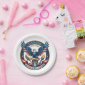 USA 250 Eagle ペーパープレート (パーティー)