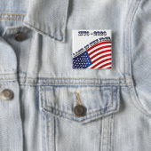 USA 250 Freedom 1776-2026 Patriotic 缶バッジ (インサイチュ)