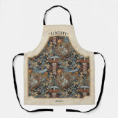 USA 250 Liberty Art Nouveau Pattern Border ID1302 エプロン (正面)