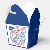 USA 250 Patriotic Anniversary Emblem Design フェイバーボックス (オープン)