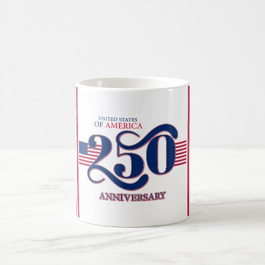 USA 250 Patriotic Anniversary Mug  コーヒーマグカップ