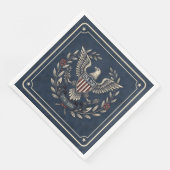 USA 250 Patriotic Eagle Heritage Motif Navy ID1299 (コーナー)