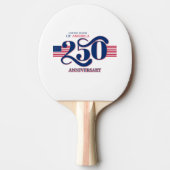 USA 250 Patriotic Ping Pong Paddle   卓球ラケット (正面)