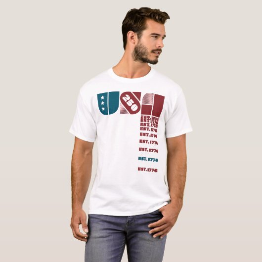 USA ★ 250 Tシャツ (正面フル)