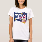 USA 250 Tシャツ (正面)