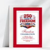 USA 250 Year Commemorative Celebration 招待状