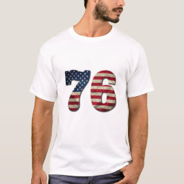 USA 250 Years Anniversary 76 Patriotic Design Tシャツ