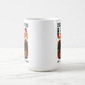 USA 250 Years – Patriotic Bald Eagle July 4th 2026 コーヒーマグカップ (中央)