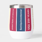 USA 250 Years Semiquincentennial Patriotic Stripes (背面)