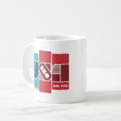 USA 250th コーヒーマグカップ (正面左)