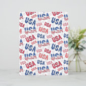 USA 250th 4th of July Anniversary Scrapbook Paper (スタンド正面)