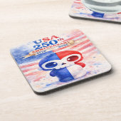 USA 250th Anniversary コースター (左側)