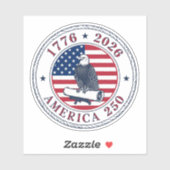 USA 250th Anniversary 1776-2026 シール (シート)