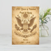 USA 250th Anniversary American Flags Patriotic  シーズンカード (スタンド正面)