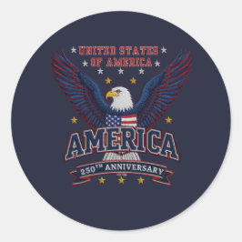 USA 250th Anniversary Classic ラウンドシール