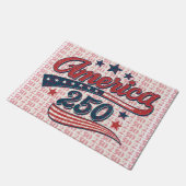 USA 250th Anniversary  Dart Board ドアマット (アングル)