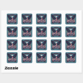 USA 250th Anniversary Eagle Patriotic Sticker スクエアシール (シート)