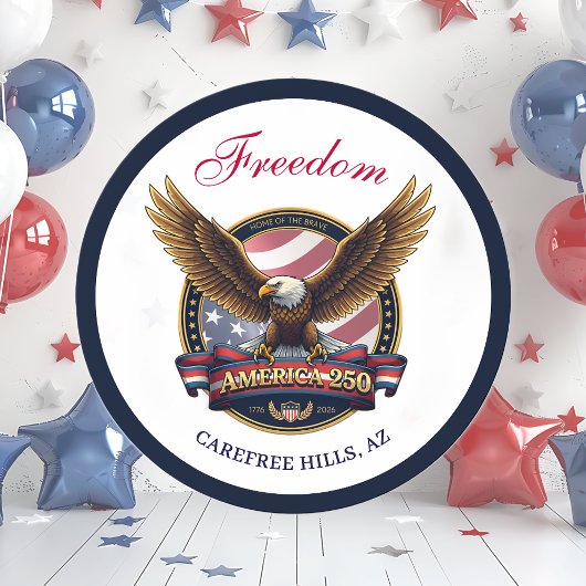 USA 250th Anniversary Event ラウンドシール