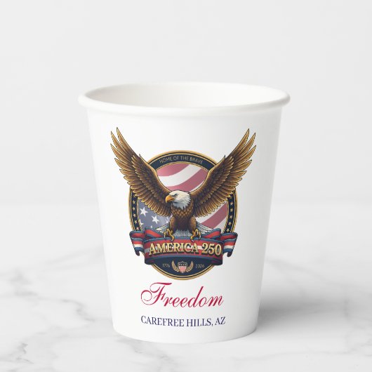 USA 250th Anniversary Event 紙コップ (正面)