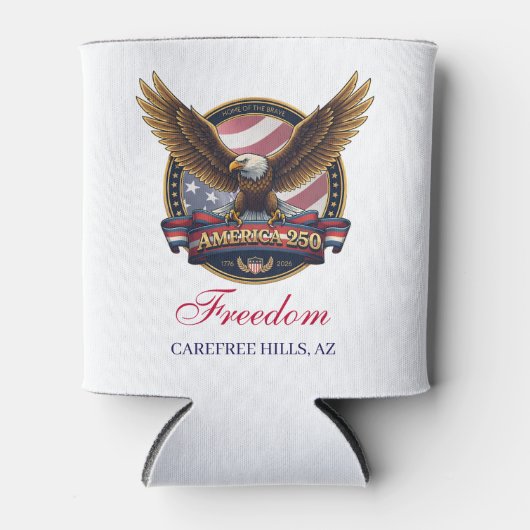 USA 250th Anniversary Event 缶クーラー (正面)