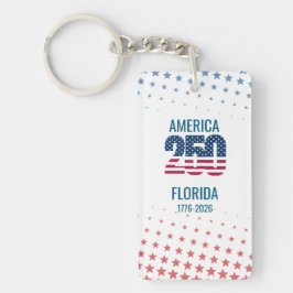 USA 250th Anniversary Florida キーホルダー