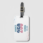 USA 250th Anniversary Florida  ラゲッジタグ (正面縦)