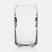 USA 250th Anniversary Florida Stars Stripes Beach  ガラス缶 (左)