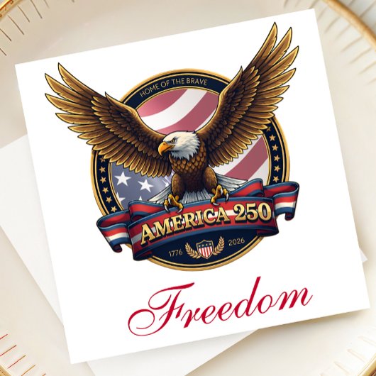 USA 250th Anniversary Party スタンダードカクテルナプキン